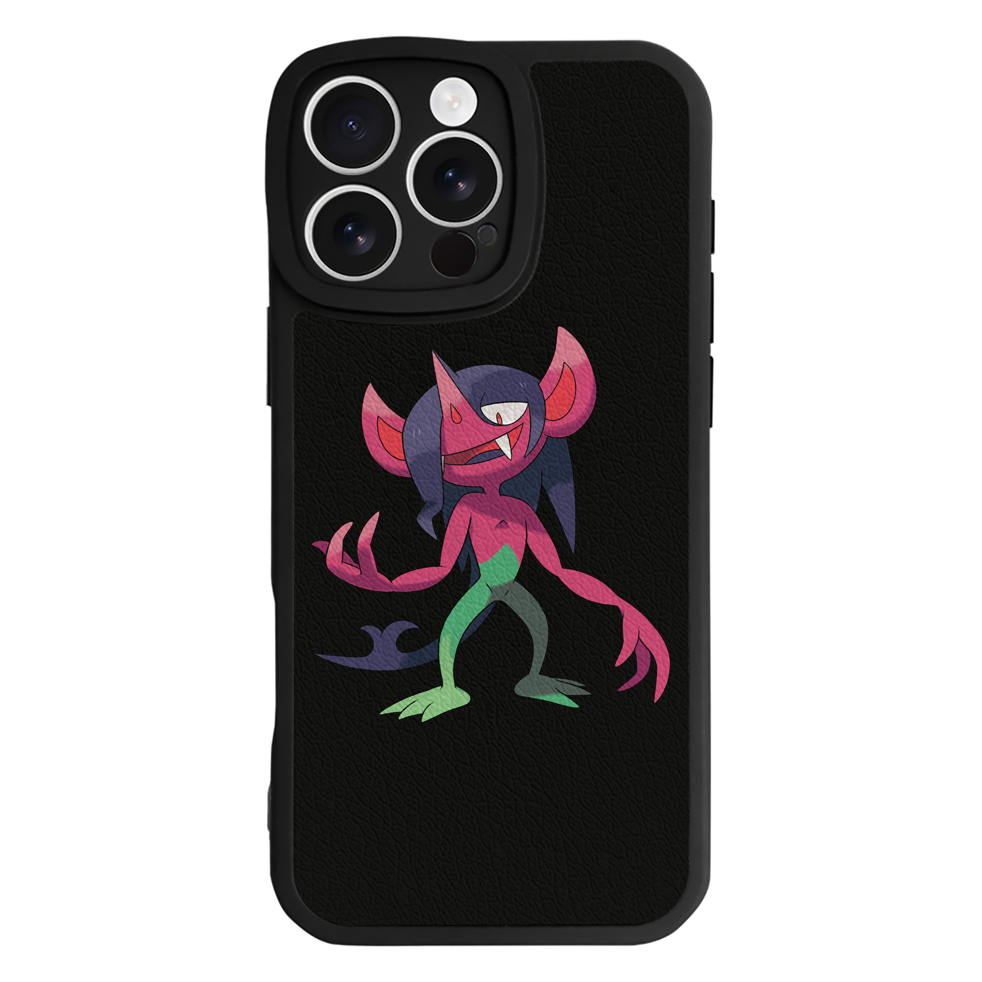 （画像用） ポケットモンスター Pokémon 【iPhone 16シリーズ対応】シリコンスマホケース（レザー調） 材質：シリコン